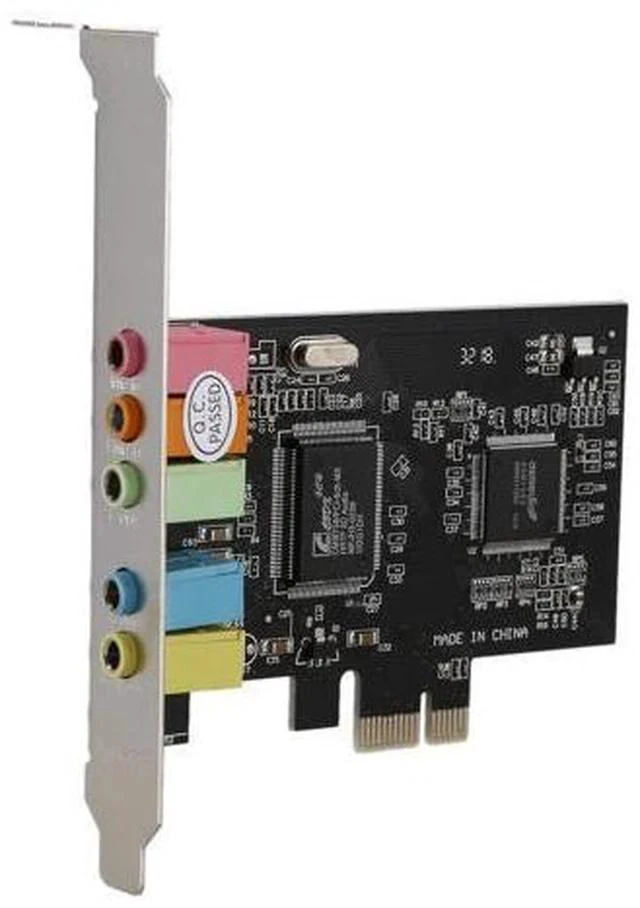 Alt view image 3 of 6 - PCI Express PCI-E 5.1 Channel 3D Audio 6 Channels Digital Sound Card For win XP