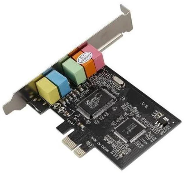 Alt view image 5 of 6 - PCI Express PCI-E 5.1 Channel 3D Audio 6 Channels Digital Sound Card For win XP