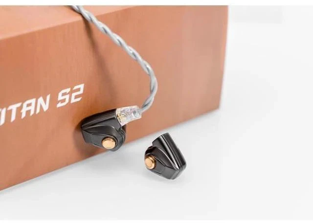 Alt view image 2 of 6 - DUNU Titan S2 Dynamic Driver in-Ear Headphone 0.78 2pin Connectors (Browm, Type-C Jack with mic)