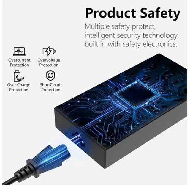 Alt view image 6 of 7 - 180W Predator Charger for Original Predator Helios 300 PH315-51 PH315-52 PH315-53 PH315-54 PH317-51 G3-571 G3-572 Nitro 5 ADP-180MB K Gaming Laptop