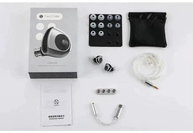 Alt view image 4 of 5 - TWISTURA D Major 10mm Dynamic Driver in-Ear Headphone 0.78mm 2-pin Interchan (no mic)