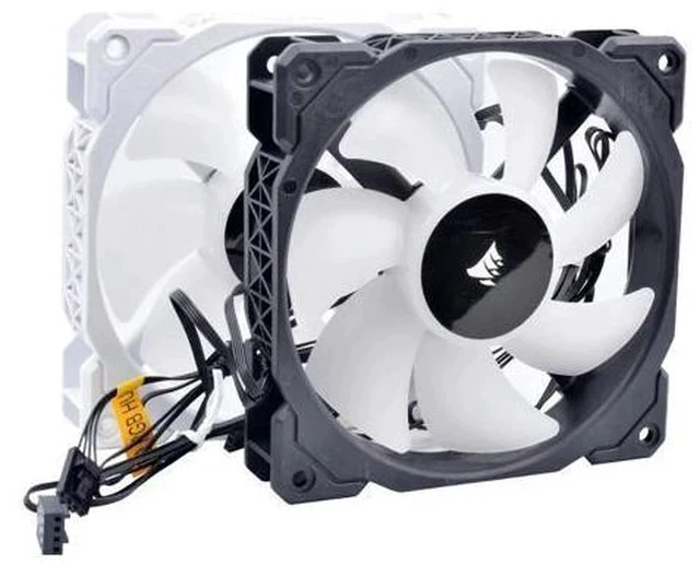 Alt view image 3 of 5 - RWF0041 31-006669 12cm 120mm fan 120x120x25mm DC12V 0.225A 4pin H150i RGB cooling fan for water cooling