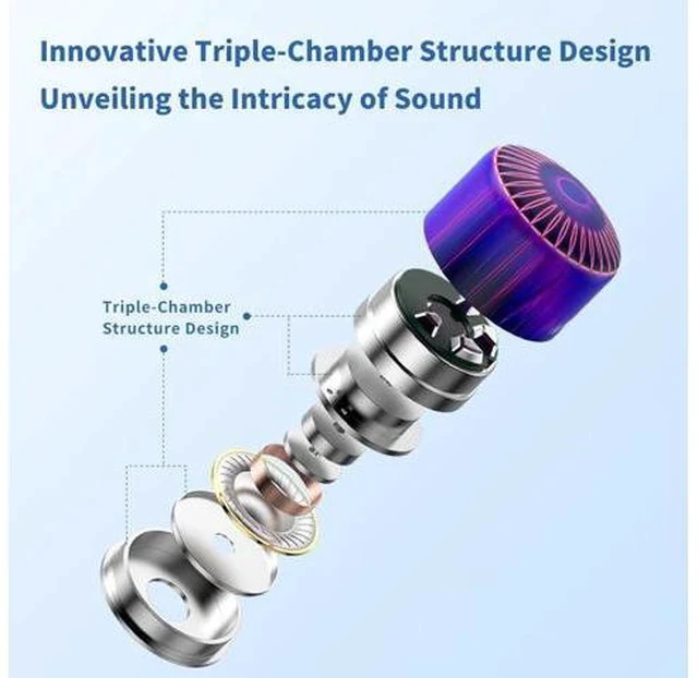 Alt view image 7 of 7 - Medusa High-Performance 12mm Dynamic Drivers Monitors in-Ear Earphones (No mic)