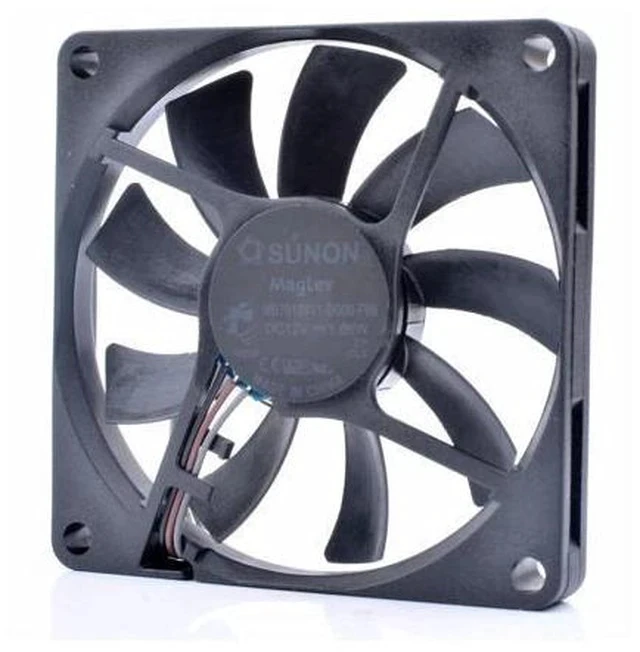 Alt view image 6 of 7 - MB70101V1-D000-F99 7cm 7010 12V 1.66W ultra-thin projector cooling fan