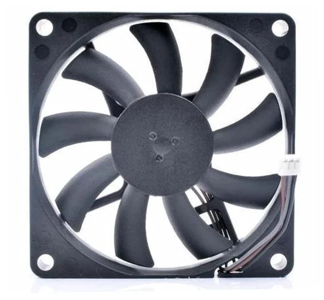 Alt view image 4 of 7 - MB70101V1-D000-F99 7cm 7010 12V 1.66W ultra-thin projector cooling fan