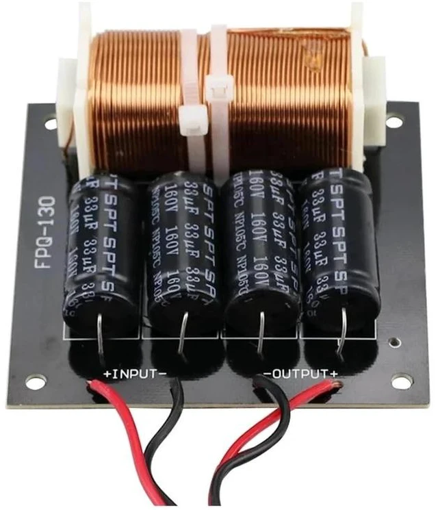 Main image of Subwoofer Crossover with Cable 125Hz 800W Woofer Subwoofer Frequency Divider for 5-18 inch Woofer Speaker