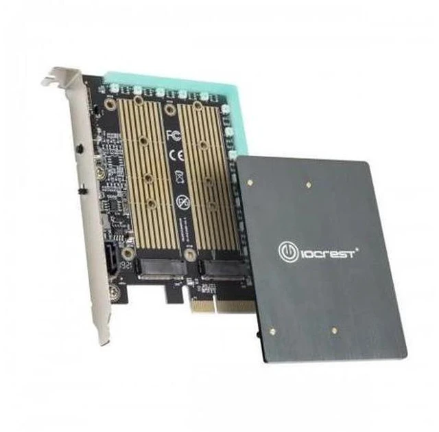 Main image of Clearance Dual M.2 PCIe Adapter Card - 500+ Units Ready to Ship From Shenzhen Warehouse
