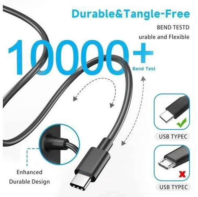 Alt view image 4 of 7 - Surface Charger 65W USB-C Power Adapter Compatible with Surface Pro 9 10 11 12 13 Surface Laptop 7-1 Surface Go Surface Book 3/2/1