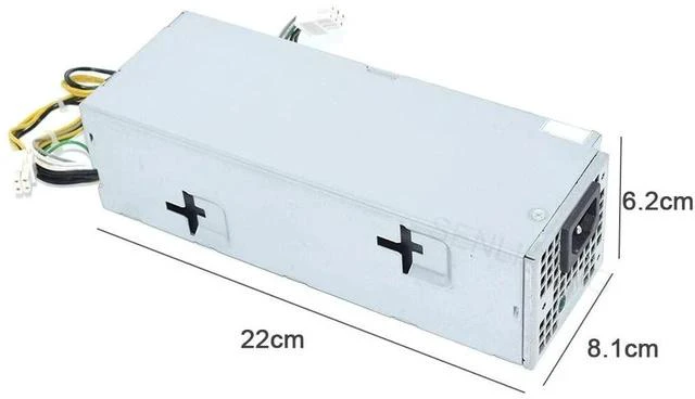 Alt view image 3 of 4 - New 08X63N H260EBM-00 B260EBM-00 L260EBM-00 AC260EBM-00 260W for Optiplex 3050 7050 3060 7060 7070 5090 Power Supply