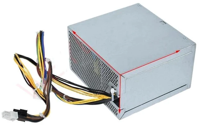Alt view image 2 of 3 - for Z240 Workstation 796346-001 796416-001 PCE009 PS-5401-1HA Max 400W Power Supply
