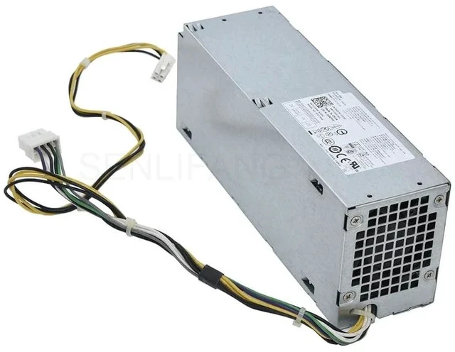 Alt view image 3 of 6 - for Optiplex 3040 5040 7040 7050 3650 3050 3046 3656 8Pin PSU H180AS-00 L180AS-00 D180ES-00 HU180ES-00 B180AS-01 PS-3181-1DF 180W Power Supply