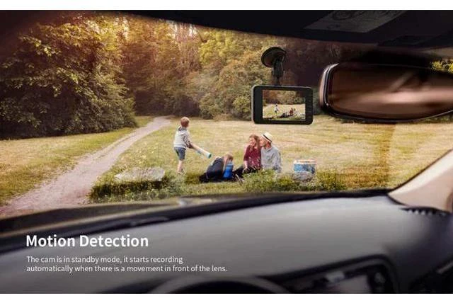 Alt view image 7 of 7 - Dual Dash Cam 4.0 Inch LCD Screen 1080P FHD Front and Rear Camera, Car Driving Recorder with IR Sensor Night Vision, Motion Detection, G-Sensor, 170°Wide Angle and Parking Monitor