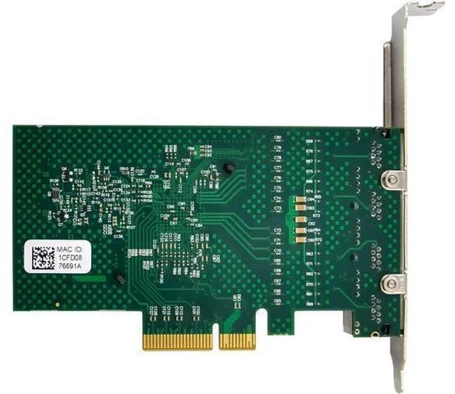 Alt view image 7 of 7 - Quad-Port PCIe Gigabit Ethernet Server Adapter with NetXtreme? BCM5719 Chipset PCI Express 1000M Network LAN Card for Windows Server Linux Ubuntu VMware (BCM5719-4P)