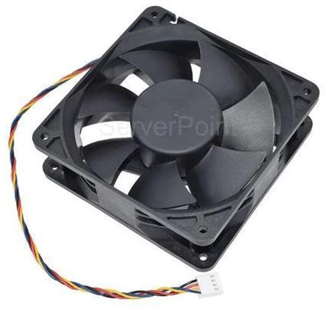 Alt view image 2 of 4 - For AAVID V9 B7 S9 Z9 Mining Server Cooling Fan PSAD1A238BH DC 12V 1.75A 7524 120x120x38MM 4-Pin Fan
