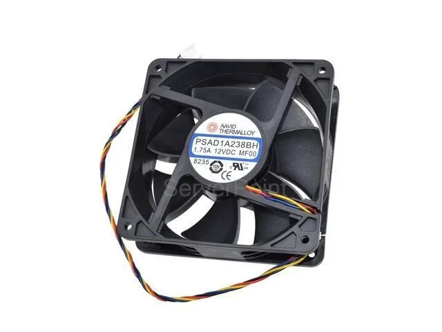 Alt view image 3 of 4 - For AAVID V9 B7 S9 Z9 Mining Server Cooling Fan PSAD1A238BH DC 12V 1.75A 7524 120x120x38MM 4-Pin Fan
