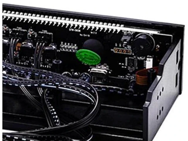 Alt view image 2 of 4 - 2019 New Hot CPU Cooler Drive Bay PC Speed Controller LCD Front Panel for Desktop CPU Fan Cooler Desktop Fan Controller