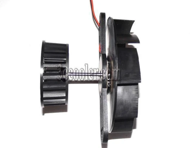 Alt view image 5 of 7 - Yuton YT9225L DC 12V 0.3A 2 Wire Microwave oven Fan, Cooker fan