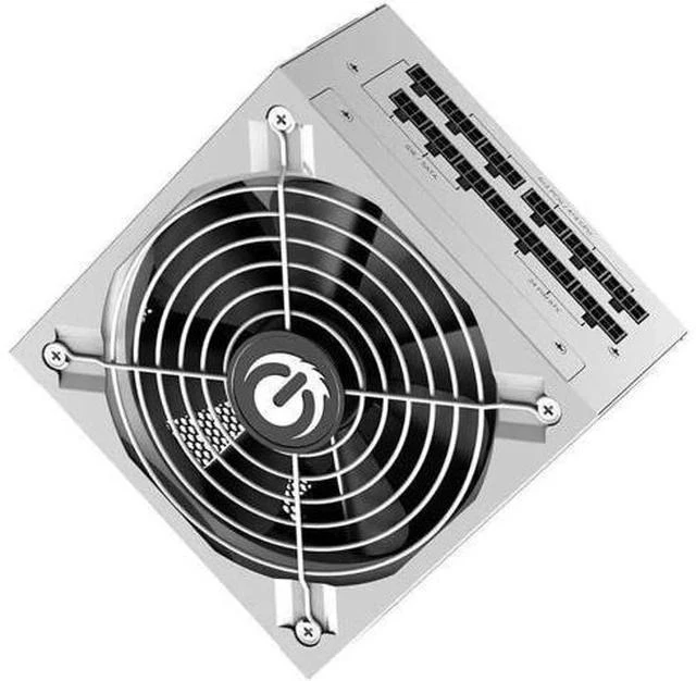 Alt view image 3 of 7 - Great Wall (GX 850W) Rated 850W White Limited Edition ATX Power Supply, GX Gold Medal Full Module Power ,0.01ms Speed Response,Fan Automatic Start Stop,Large single line ,Support 4090 Graphics Card