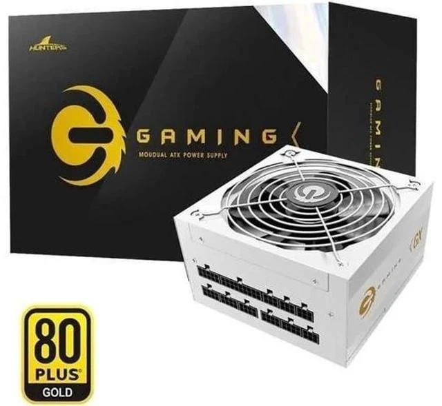 Alt view image 6 of 7 - Great Wall (GX 850W) Rated 850W White Limited Edition ATX Power Supply, GX Gold Medal Full Module Power ,0.01ms Speed Response,Fan Automatic Start Stop,Large single line ,Support 4090 Graphics Card