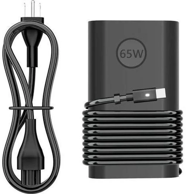 Main image of 65W 60 Watt Replacement for Laptop Charger AC Adapter Replacement for USB C Charger Latitude 5420 5520 5320 7420 5430 7390 7320XPS 13 Chromebook 3100 Computer Type C Fast Charging Power Cord