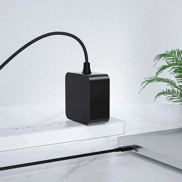 Alt view image 3 of 7 - USB-C 65W 45W AC Adapter Laptop Charger for Chromebook ZenBook Transformer ExpertBook C302C C213 C214 C436 C523 ADP-45EW B UX390UA UX490 UX325 UX393 UX371 B9450FA B9450CEA T302 Foldable Plug