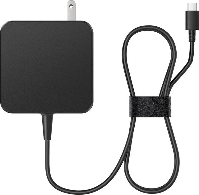Alt view image 2 of 7 - 65W Laptop Charger Compatible with ZenBook 13 14 15 Chromebook Transformer ExpertBook C302C C213 C214 C436 C523 ADP-45EW B UX390UA UX490 UX325 UX393 UX371 B9450FA B9450CEA Power Cord