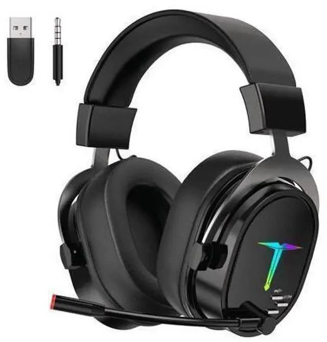 Main image of Wireless Gaming Headset for PC/PS4/PS5/ Nintendo Switch, Over Ear 2.4G/Bluetooth Gaming Headphones with Noise-Canceling Microphone, 7.1 Surround Sound, 3.5mm Wired Mode for Xbox Series, Black