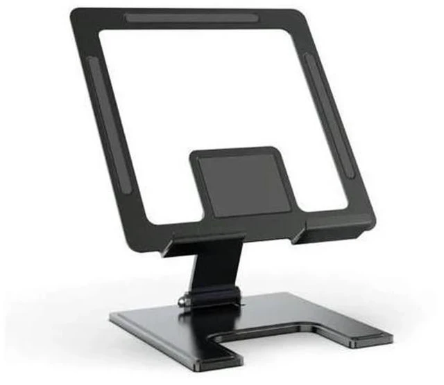 Main image of Physowell Tablet Stand Holder Adjustable Tablet Stand for Desk Portable Monitors Stand Tablet Holder Travel Holder for Tablets Black