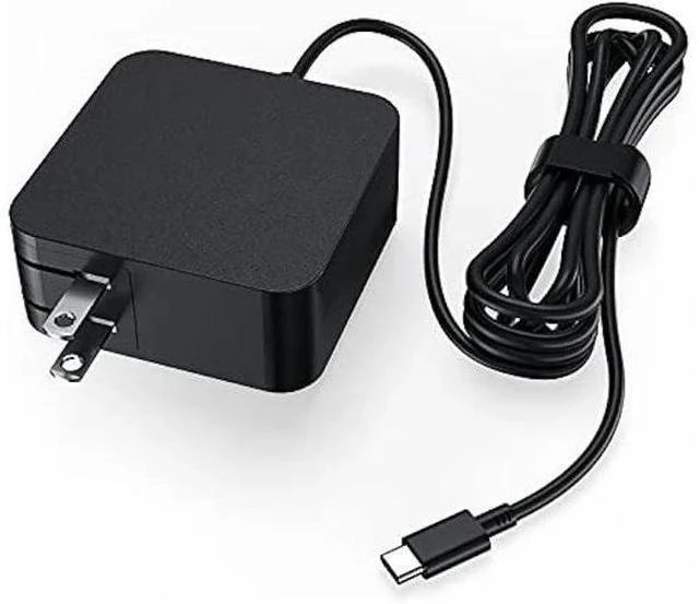 Main image of USB-C 65W 45W AC Adapter Laptop Charger for Asus Chromebook ZenBook Transformer ExpertBook, C302C C213 C214 C436 C523 ADP-45EW B, UX390UA UX490 UX325 UX393 UX371, B9450FA B9450CEA, T302, Foldable Plug