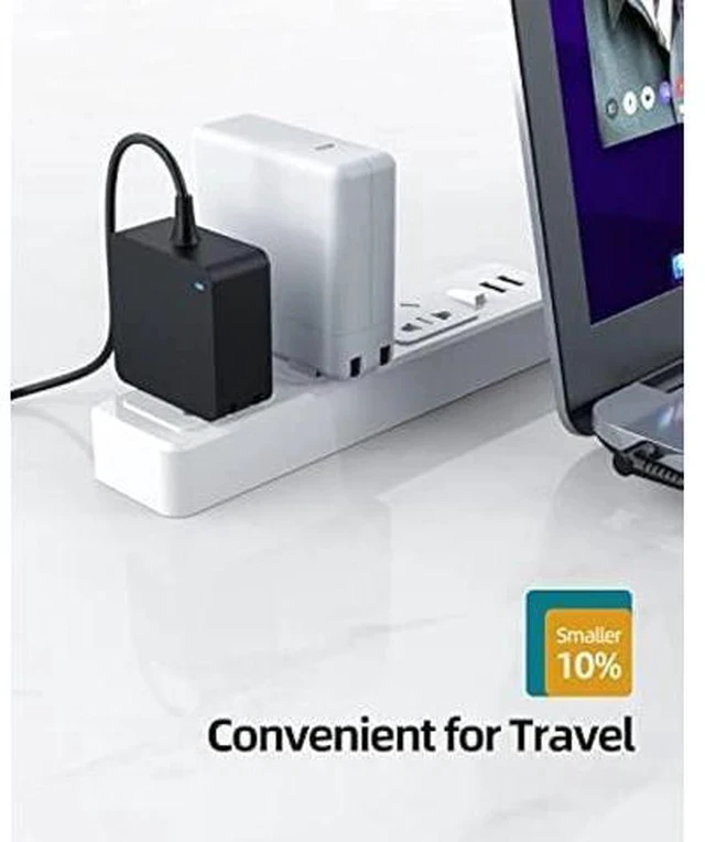 Alt view image 5 of 7 - 65W 45W Charger Fit for Lenovo V Series V15 ABP IRU IJL IAP V14 ADA ITL IIL V17 G1 G2 G3 G4 Business Laptop Power Cord, Charging Indicator