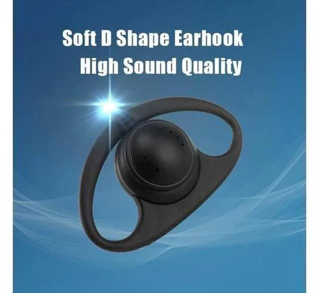 Alt view image 2 of 7 - Case of 10,Walkie Talkie Earpiece with Mic 2 Pin D-Type Headset for Walkie-Talkie Compatible with Baofeng UV-5R BF-888S H-777 RT22 RT27 RT-5R Kenwood 2 Way Radios(10 Pack)