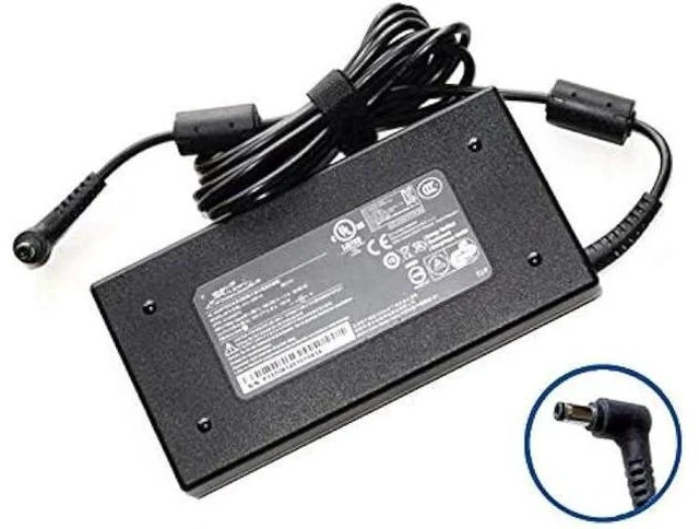 Alt view image 2 of 5 - 120W Laptop Charger for Chicony A120A007L A12-120P1A A120A010L AC Adapter 19.5V 6.15A 120W Laptop Power Supply for MSI GE60 GE70 Gaming PC