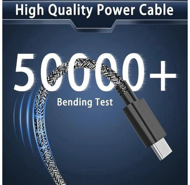 Alt view image 2 of 7 - New Slim 65W USB-C Laptop Charger Replacement for for XPS and Latitude 5000 - Power Cord Included
