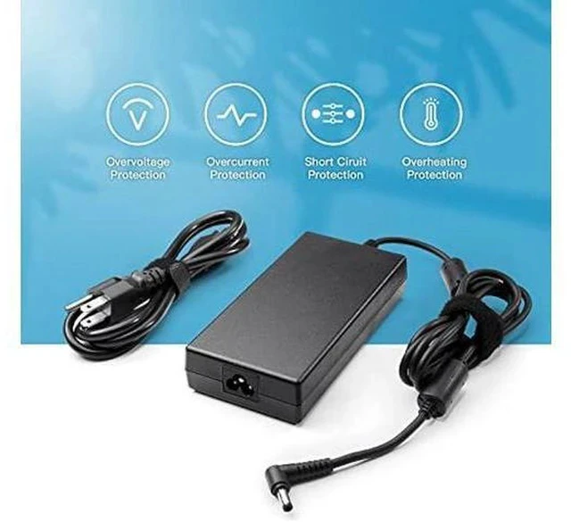 Alt view image 4 of 7 - 180W AC Charger Compatible with Msi GS40 GS60 GS70 GS65 GS63 GS63VR GT60 GT70 GL62M GL72M GE60 GE62 GE72 GS73VR Laptop
