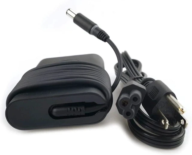 Alt view image 6 of 6 - 45W OEM 4.5mm Tip AC Charger Compatible with XPS 12 9Q23 9Q33 XPS 13 L321X L322X 9333 9343 9350 9360 9370 Inspiron 11 3000 13 5000 7000 14 3000 5000 7000 15 3000 5000 7000 Series Laptop