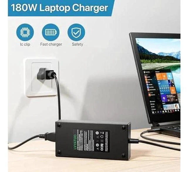 Alt view image 5 of 7 - 180W AC Charger Compatible with Msi GS40 GS60 GS70 GS65 GS63 GS63VR GT60 GT70 GL62M GL72M GE60 GE62 GE72 GS73VR Laptop