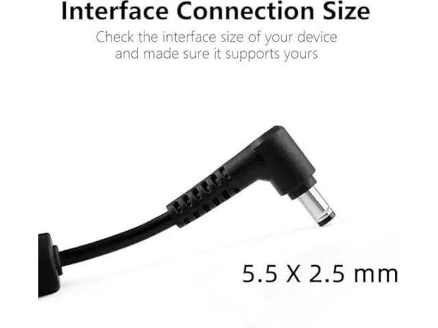 Alt view image 7 of 7 - 180W AC Charger Compatible with Msi GS40 GS60 GS70 GS65 GS63 GS63VR GT60 GT70 GL62M GL72M GE60 GE62 GE72 GS73VR Laptop