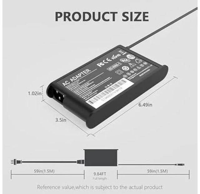 Alt view image 4 of 7 - Slim 170W Laptop Charger Compatible with Lenovo ThinkPad P1 P17 P16 P16v P15v P15 Gen 7 6 5 4 3 2 1 Extreme X1 P50 P51 P52 P53 P70 P71 P73 Legion Slim 5 5i Yoga Pro 9i ADL170SCC3A Power Adapter