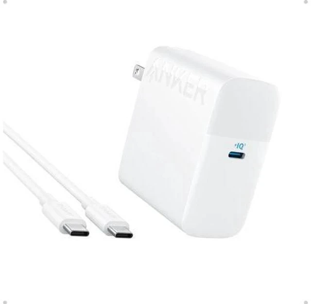 Alt view image 2 of 7 - MacBook Pro Charger Compact and Foldable 100W USB C Charger for MacBook Air Galaxy iPad Pro and More 5FT USB C Cable Included