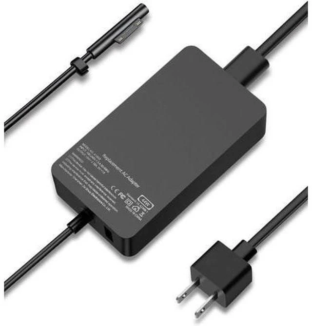 Main image of Surface Charger 44W 15V 2.58A Power Supply AC Adapter Charger for Surface Pro 3/4/5/6/7 Surface Laptop 3/2/1 Surface Go/Book with 6ft Power Cord