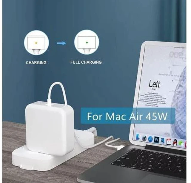 Alt view image 5 of 7 - Charger Replacement for Mac Book Air AC 45W Power T-Tip Shape Connector Power Adapter Charger for Mac Book Air 11 inch and 13 inch2012-2017