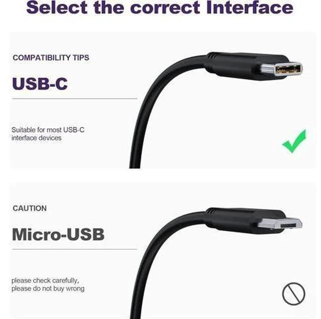 Alt view image 2 of 7 - USB-C 65W 45W AC Adapter Laptop Charger for Chromebook ZenBook Transformer ExpertBook C302C C213 C214 C436 C523 ADP-45EW B UX390UA UX490 UX325 UX393 UX371 B9450FA B9450CEA T302 Foldable Plug