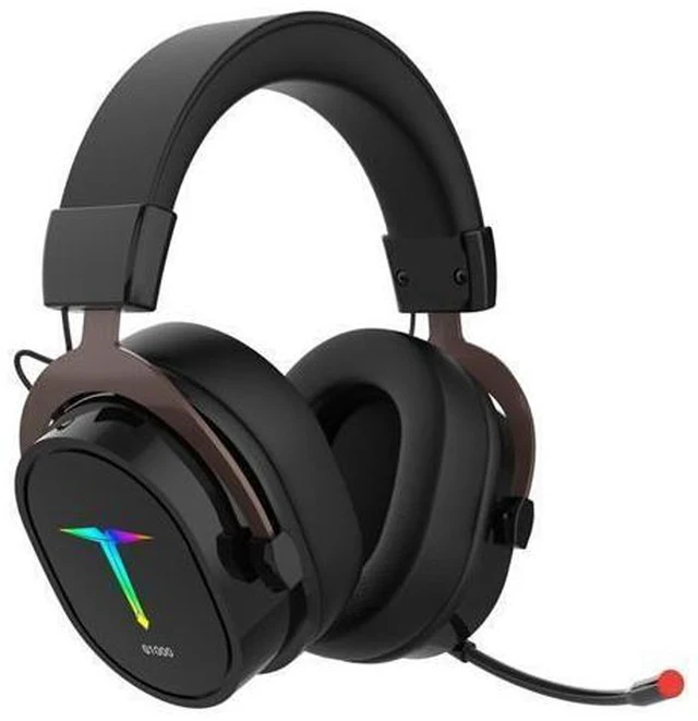 Alt view image 2 of 7 - SAMA G1000 Gaming Headphone 2.4G Bluetooth Wireless Noise Cancelling Surround Sound RGB Headset Detachable Microphone Ear Headphones For PS4 PC XBOX PS5 Black