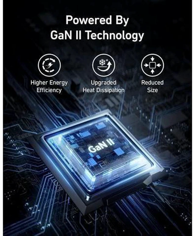 Alt view image 5 of 7 - USB C Charger (Nano 65W) PPS 3-Port Fast Compact Foldable USB C Charger Block for MacBook iPad Pro Galaxy S24 iPhone 16 / 15 and more series