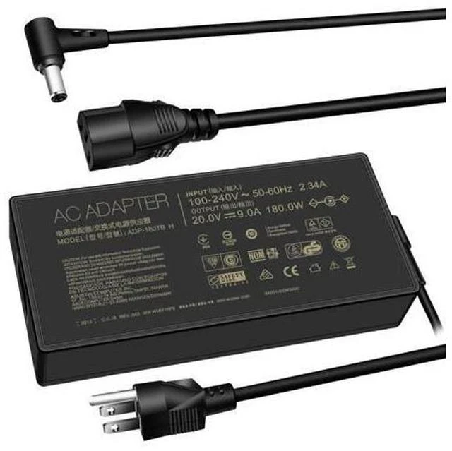 Main image of SigdoHoy 180W Charger Compatible with Asus Rog Zephyrus G14 GA401 G15 GA502,Tuf Gaming F15 F17 A15 A17 FX505, Zenbook Pro 14 Duo Laptop