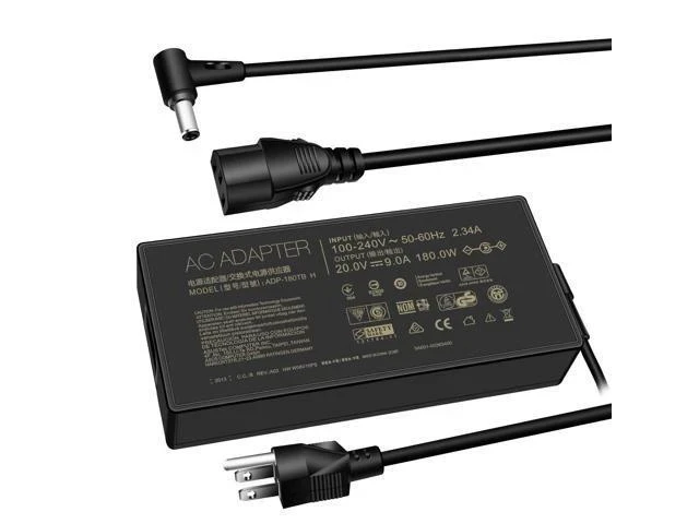 Alt view image 6 of 7 - SigdoHoy 180W Charger Compatible with Asus Rog Zephyrus G14 GA401 G15 GA502,Tuf Gaming F15 F17 A15 A17 FX505, Zenbook Pro 14 Duo Laptop