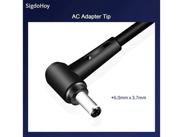 Alt view image 7 of 7 - SigdoHoy 180W Charger Compatible with Asus Rog Zephyrus G14 GA401 G15 GA502,Tuf Gaming F15 F17 A15 A17 FX505, Zenbook Pro 14 Duo Laptop
