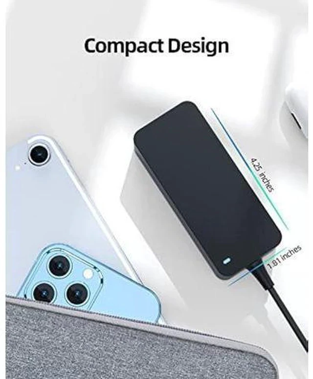 Alt view image 5 of 7 - 65W 45W AC Charger Fit for Dell Inspiron 13 7000 Series 7373 7573 7773 Laptop Power Adapter Supply Cord