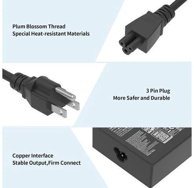 Alt view image 7 of 7 - 100W Compatible with USB Type C Laptop Charger for X13 Z13 GV301 GZ301 GA401QM GA503QM G533QM GX703HS 14 14X UX425QA UM425QA 20V 5A Adapter Power A20-100P1A