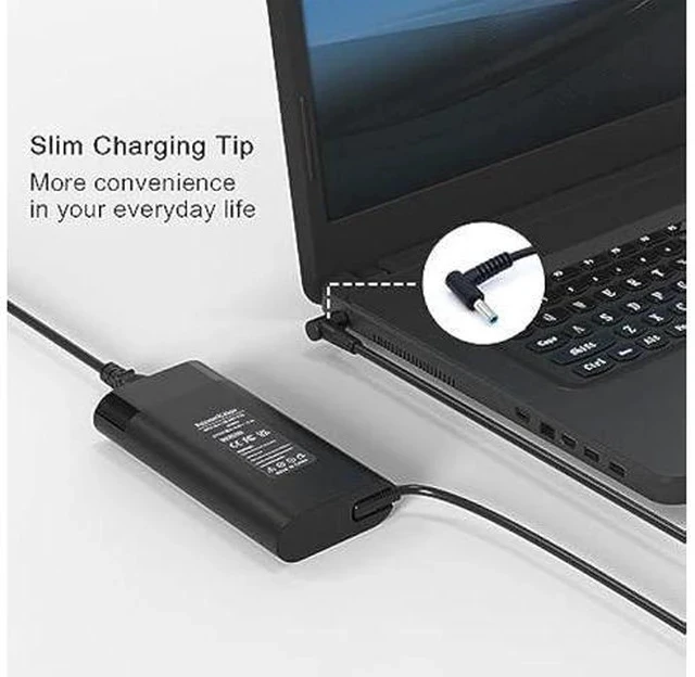 Alt view image 6 of 7 - 200W Laptop Charger 10.3A 19.5V for HP Omen Pavilion 15 16 17 Gaming Laptop, Zbook 15 17 ZBook Fury Create Studio Envy 15 2020 TPN-DA10 Gaming Laptop Power Adapter Supply